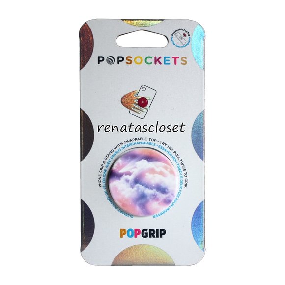 PopSocket PopGrip Astral Cloud Cellphone Grip & Stand NIP - Picture 3 of 9